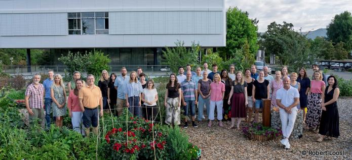 Gruppenfoto der Lehrpersonen der Oberstufe Suhrenmatte